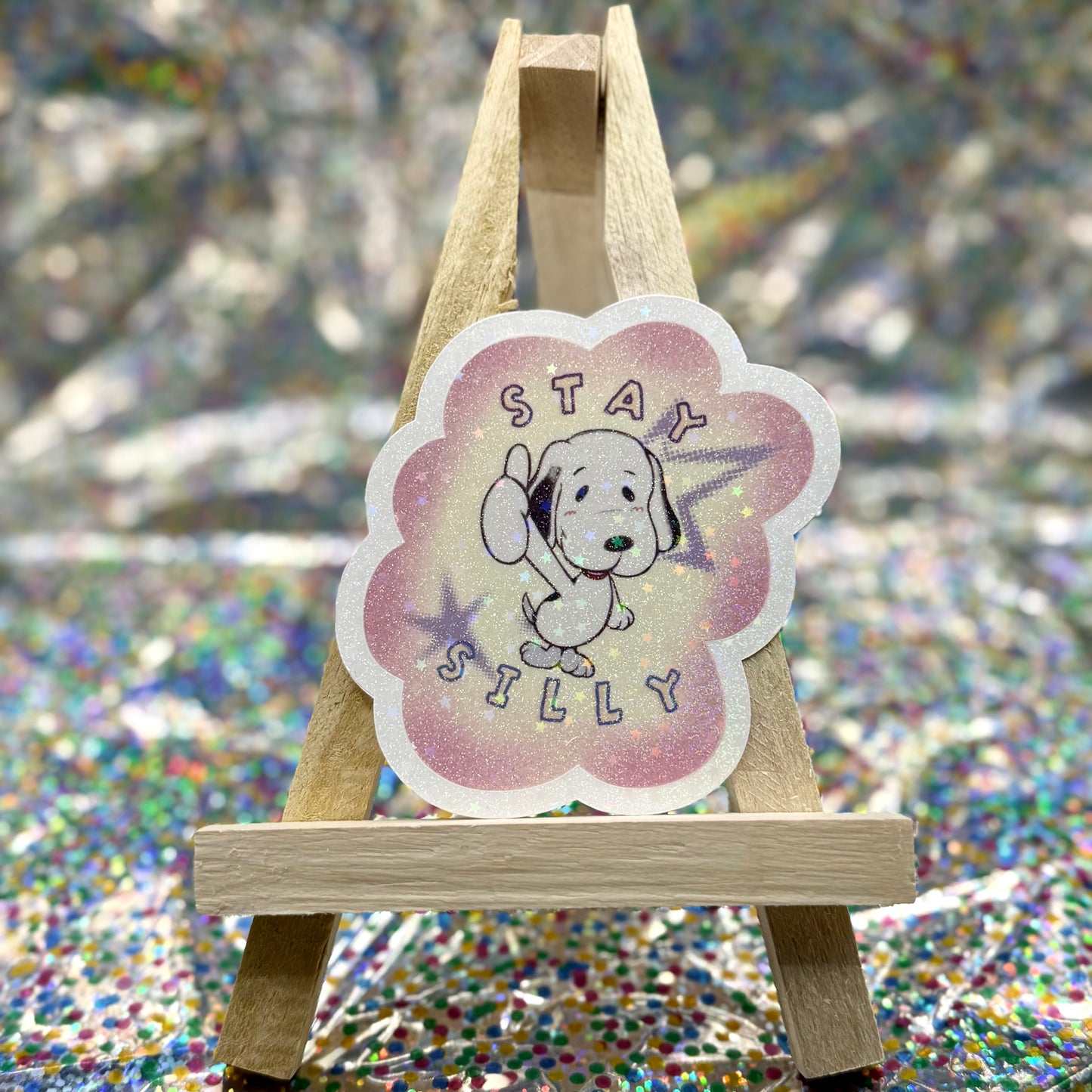 Snoopy Stay Silly Sticker