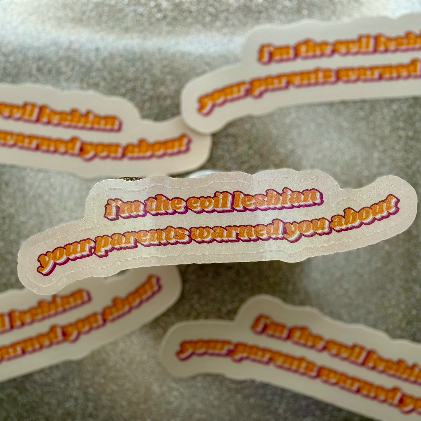 Evil Lesbian Sticker